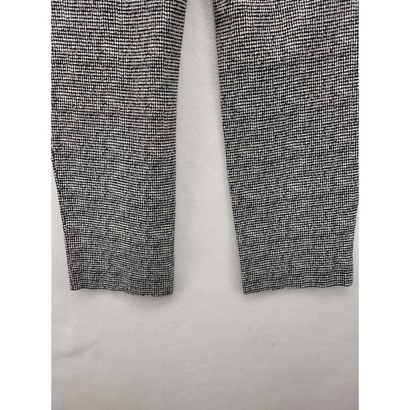 CHARTER CLUB WOMEN'S PANTS SIZE 10 BLACK WHITE PULL ON SLACKS CASUAL LADIES - Picture 7 of 11